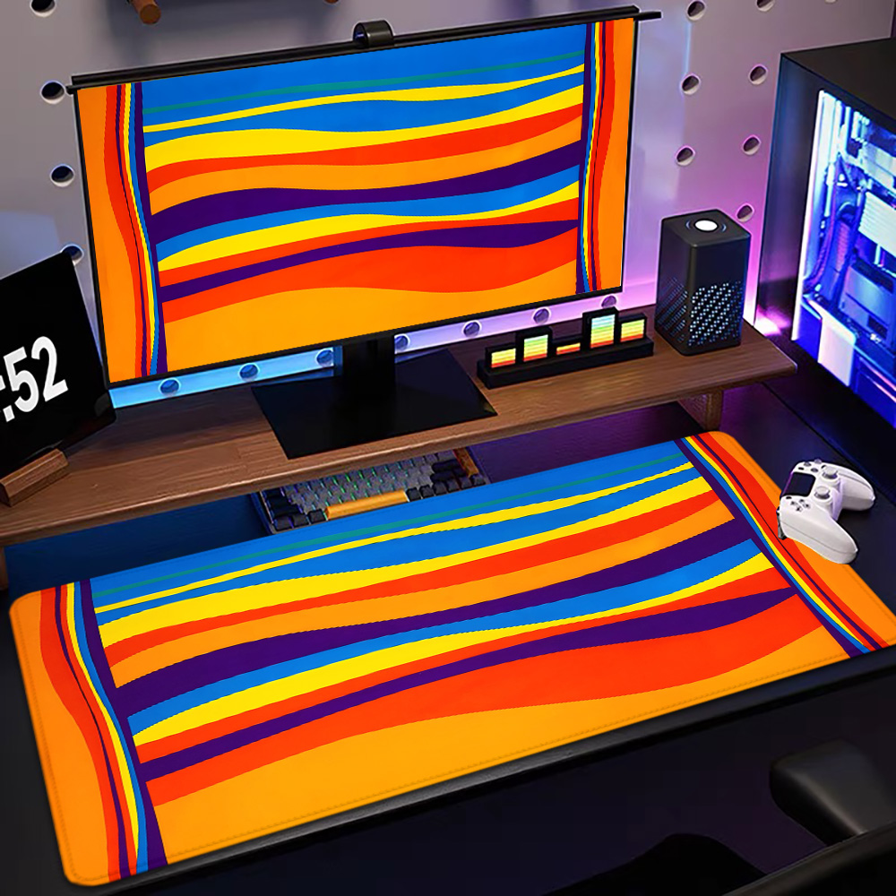 Mosepad Orange striped dolphin - Gaming Accessories Companies ulasan dan harga