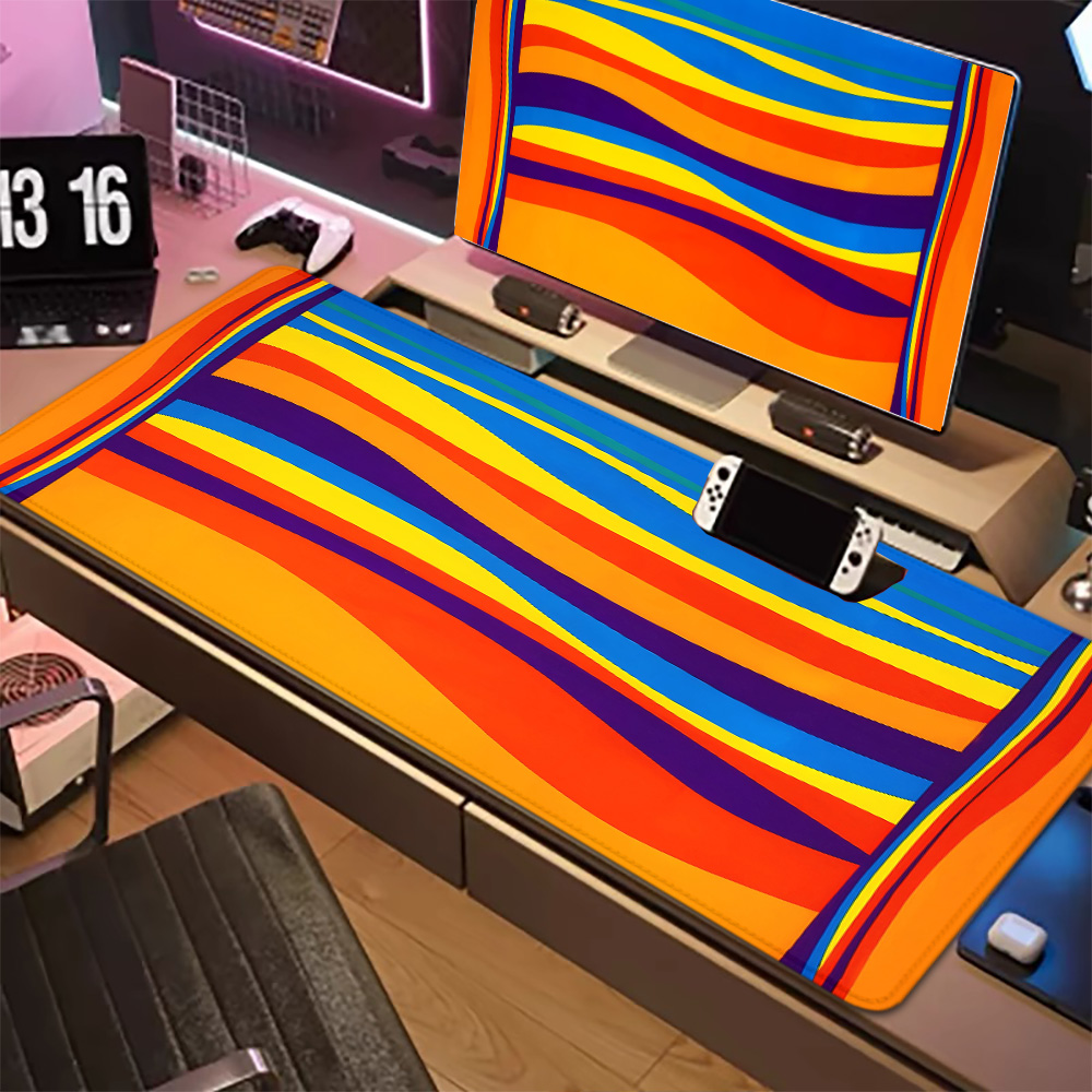 Mosepad Orange striped dolphin - Gaming Accessories Companies ulasan dan harga