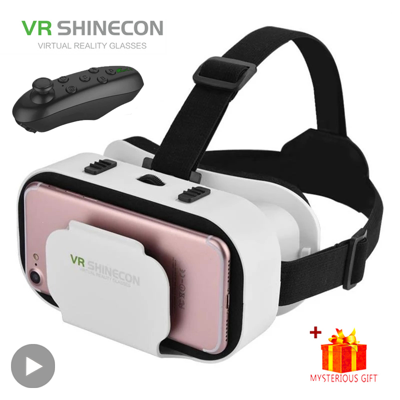 Shinecon VR Glasses 3D Headset - Gaming Accessories For 8 Year Old ulasan dan harga