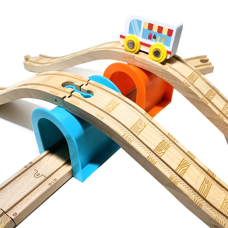 Electric Train Wooden Track bo - Gaming Accessories Boys ulasan dan harga