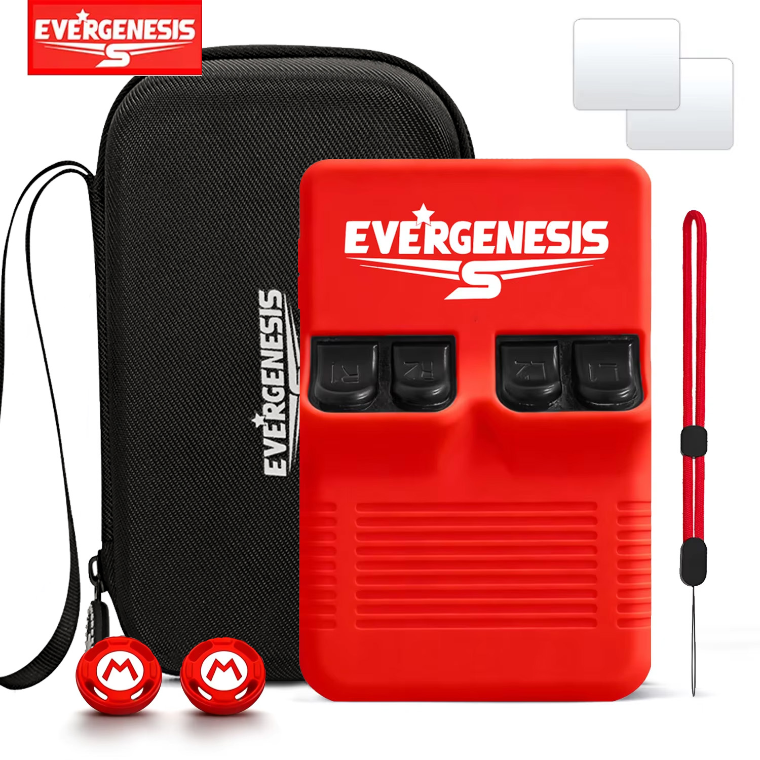R36S Protective Case Set for R - Gaming Handheld Accessories ulasan dan harga