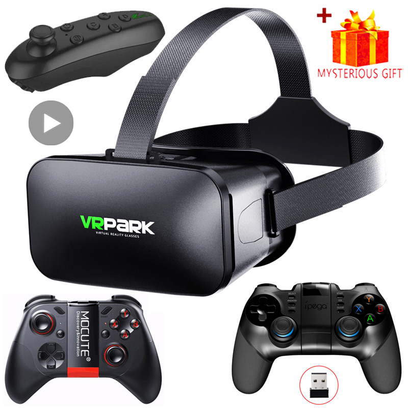VR Glasses 3D Virtual Reality  - Gaming Accessories Bundle ulasan dan harga