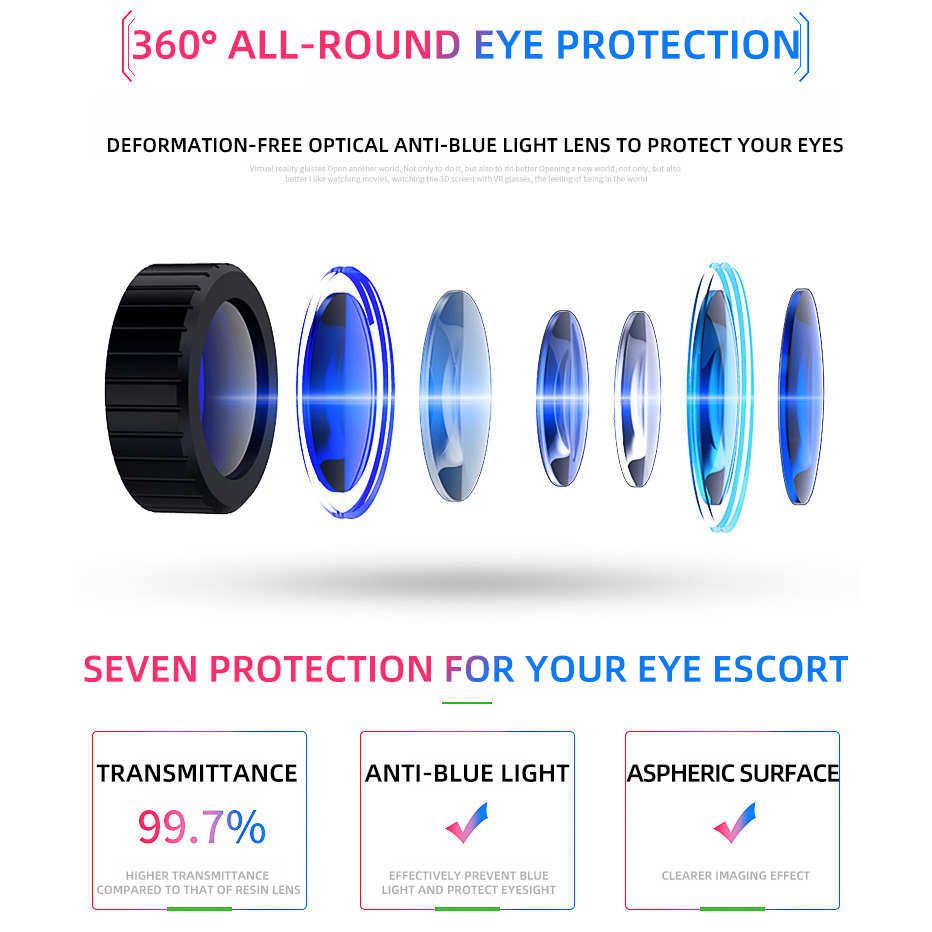 VR Glasses 3D Virtual Reality  - Gaming Accessories Bundle ulasan dan harga