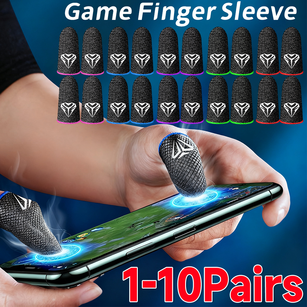 Mobile Game Fingertip Gloves F - Gaming Accessories Bundle ulasan dan harga