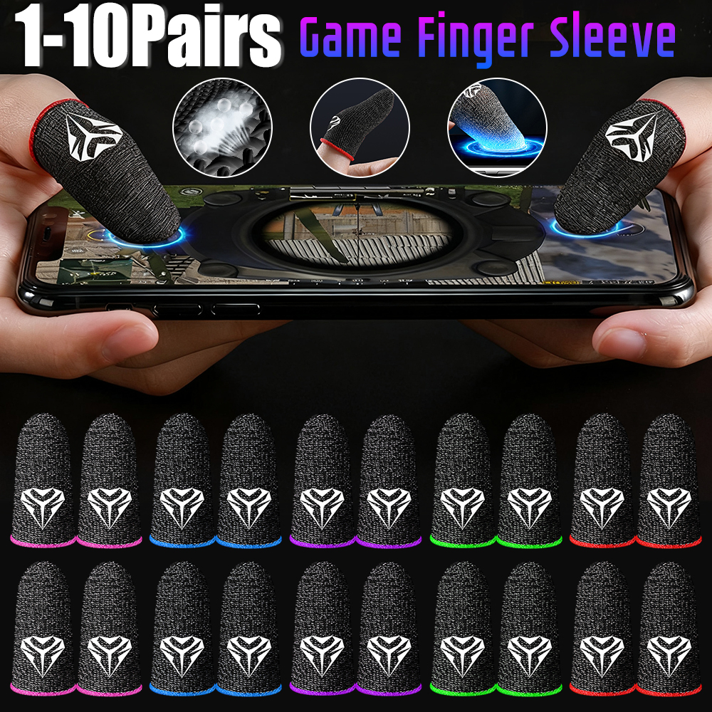 Mobile Game Fingertip Gloves F - Gaming Accessories Bundle ulasan dan harga