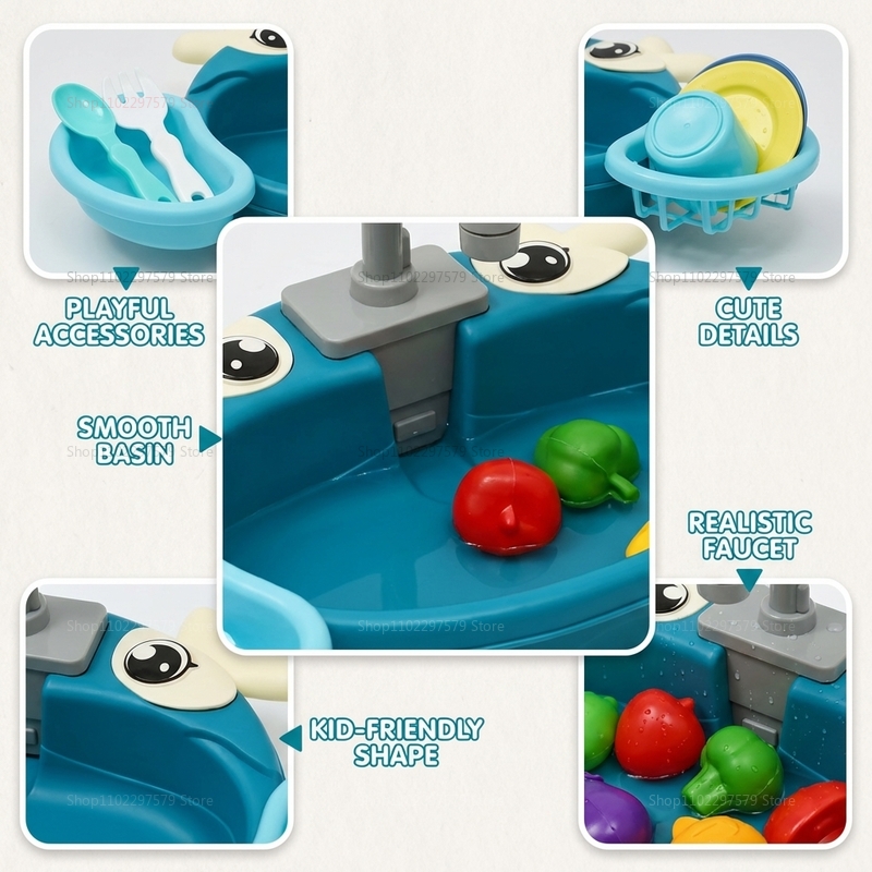Children Play Kitchen Set with - Gaming Accessories For 8 Year Old ulasan dan harga