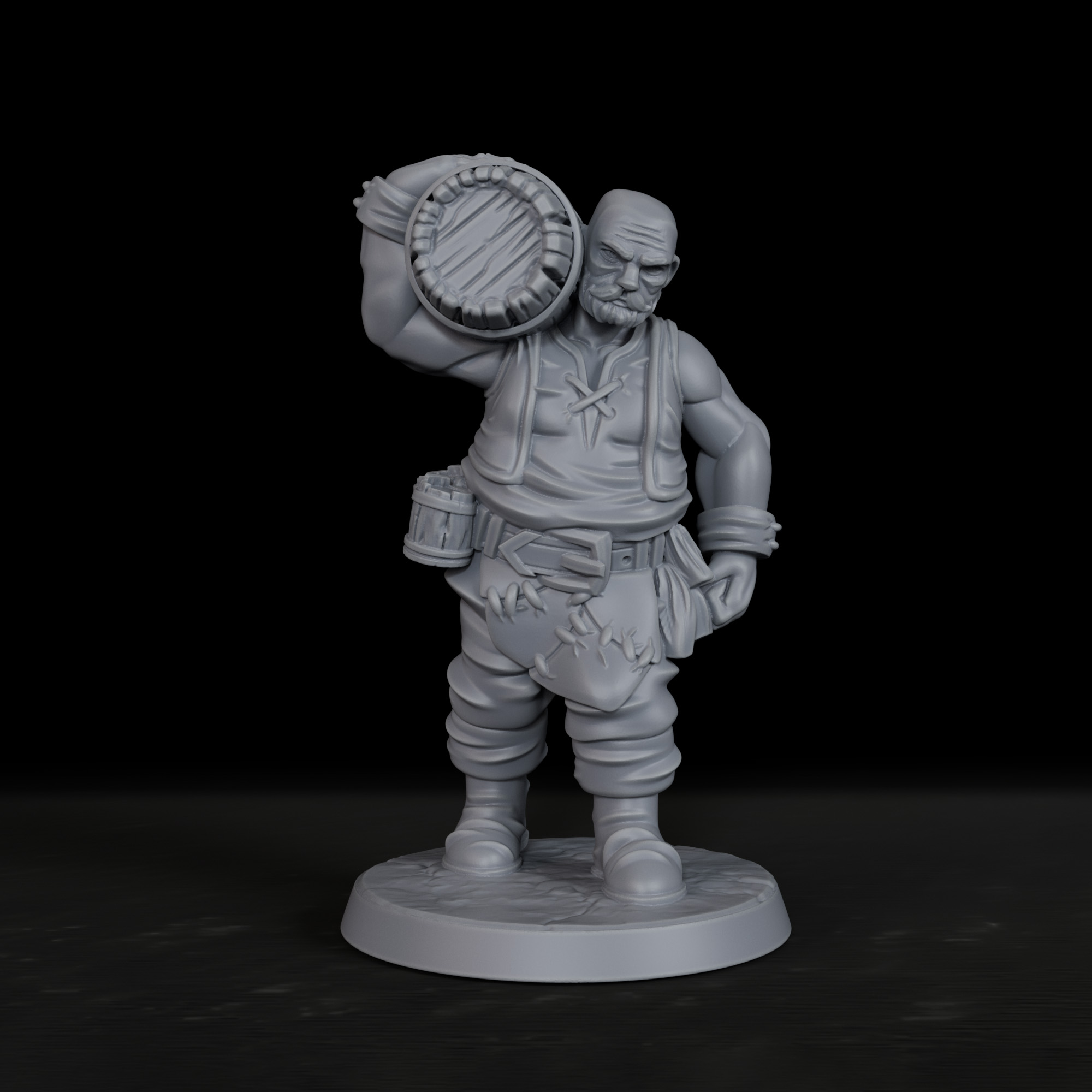 3pcs Male Townsfolk Miniature  - Gaming Handheld Accessories ulasan dan harga