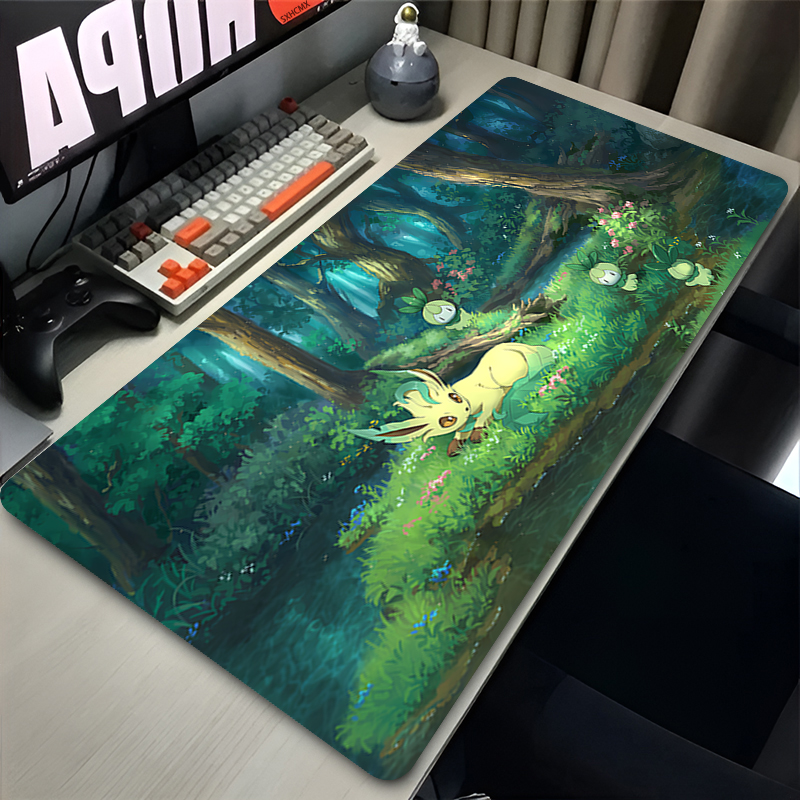 Mouse Pad Gamer P-pokemon Leaf - Gaming Accessories Laptop ulasan dan harga