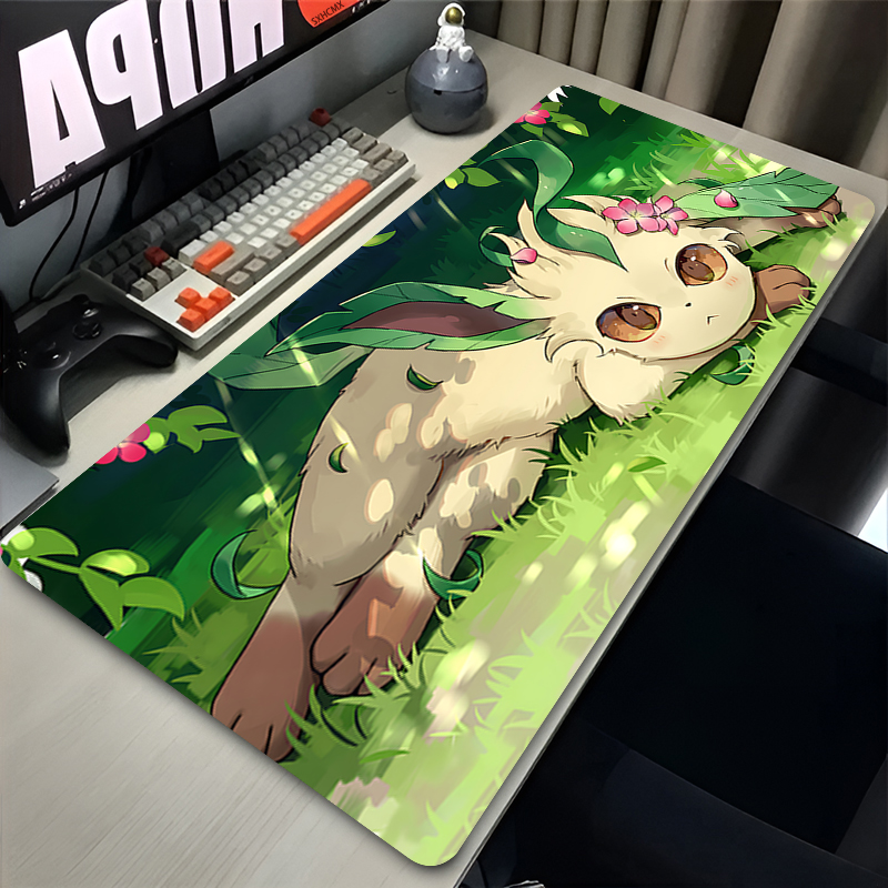 Mouse Pad Gamer P-pokemon Leaf - Gaming Accessories Laptop ulasan dan harga