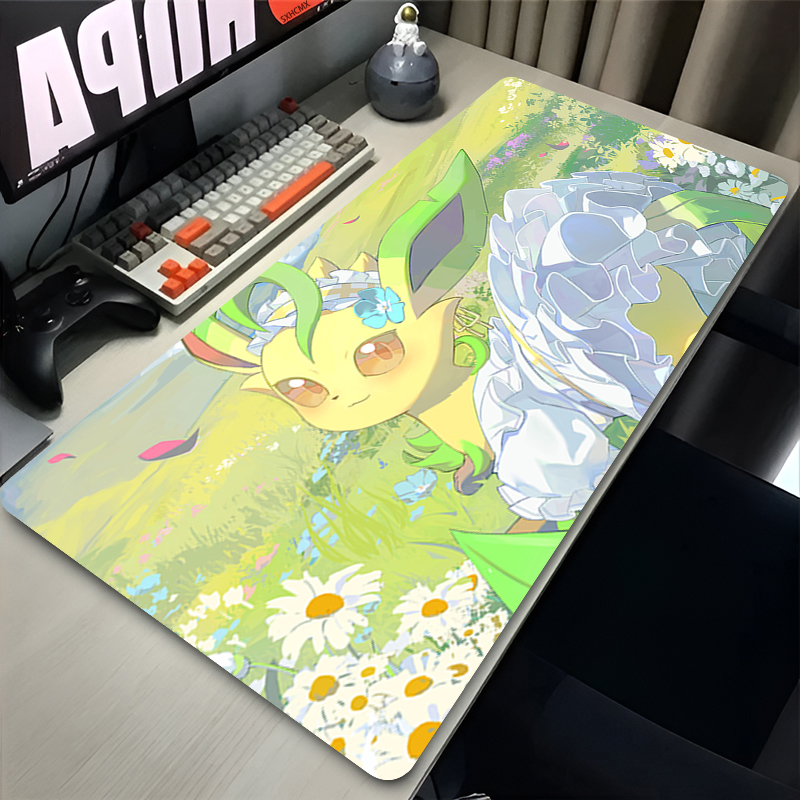 Mouse Pad Gamer P-pokemon Leaf - Gaming Accessories Laptop ulasan dan harga
