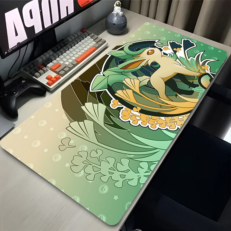 Mouse Pad Gamer P-pokemon Leaf - Gaming Accessories Laptop ulasan dan harga