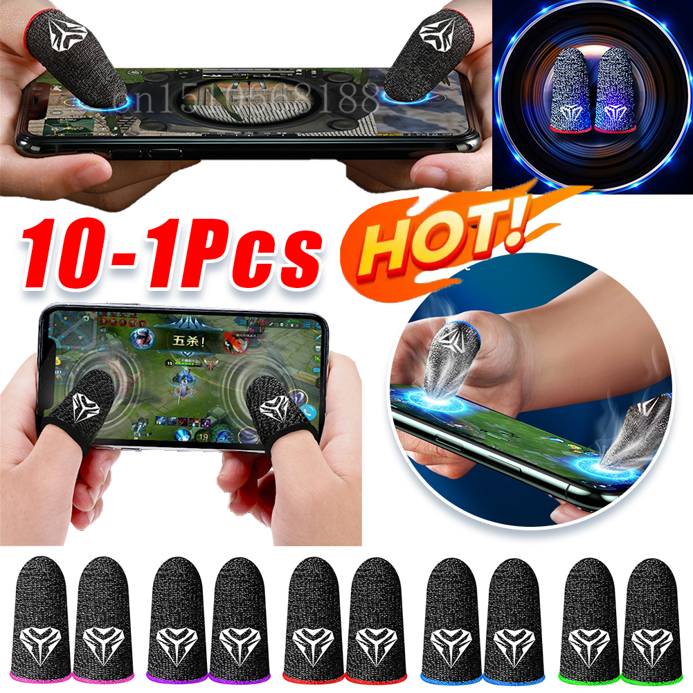 10-2PCS Finger Cots Gaming Fin - Gaming Accessories Bundle ulasan dan harga