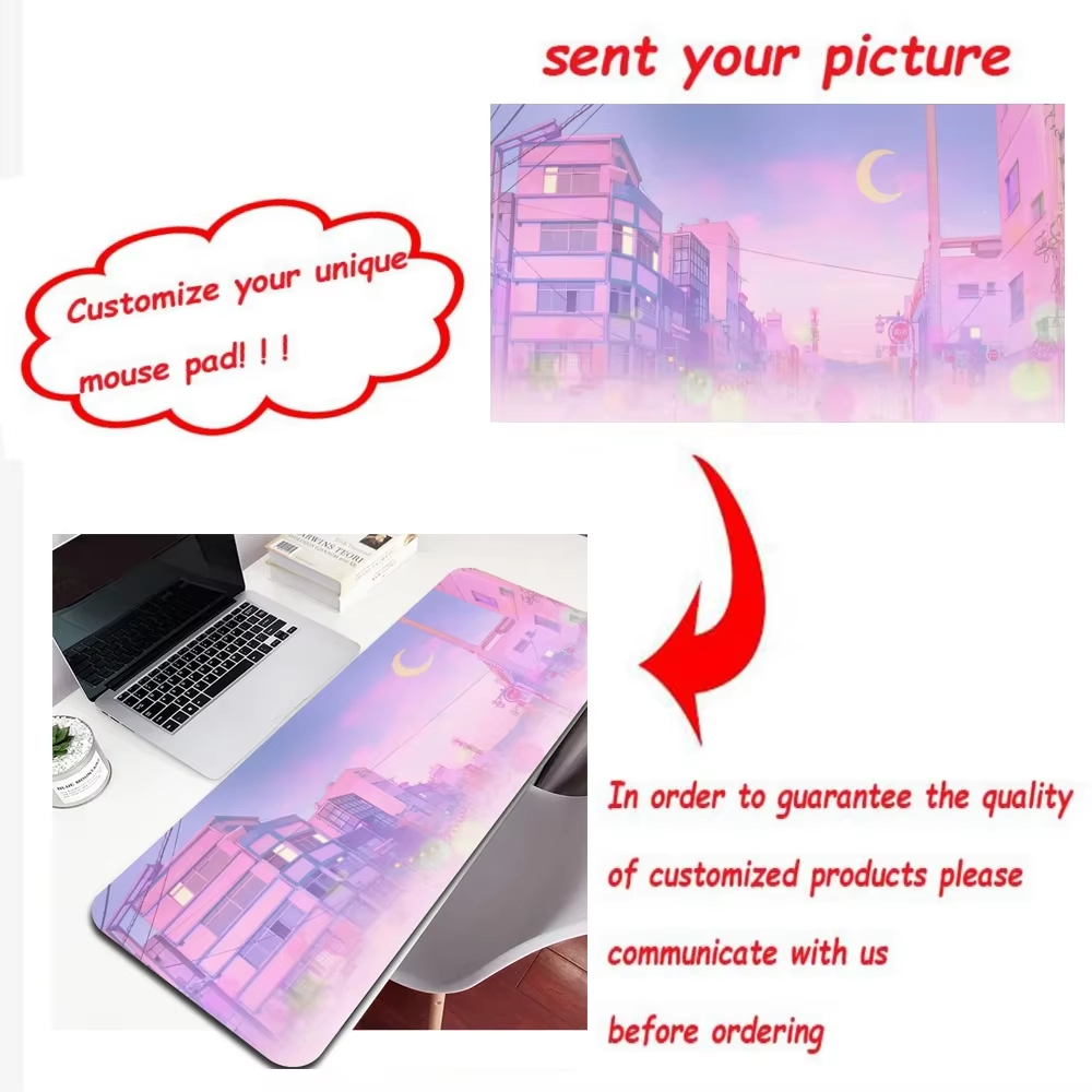 Custom Pattern Mousepad Waterp - Gaming Accessories Desk ulasan dan harga