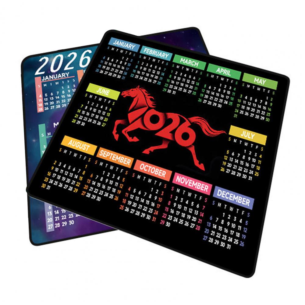 2026 Calendar Mouse Pad Waterp - Gaming Accessories Laptop ulasan dan harga