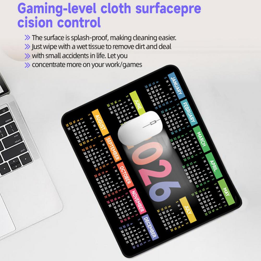 2026 Calendar Mouse Pad Waterp - Gaming Accessories Laptop ulasan dan harga