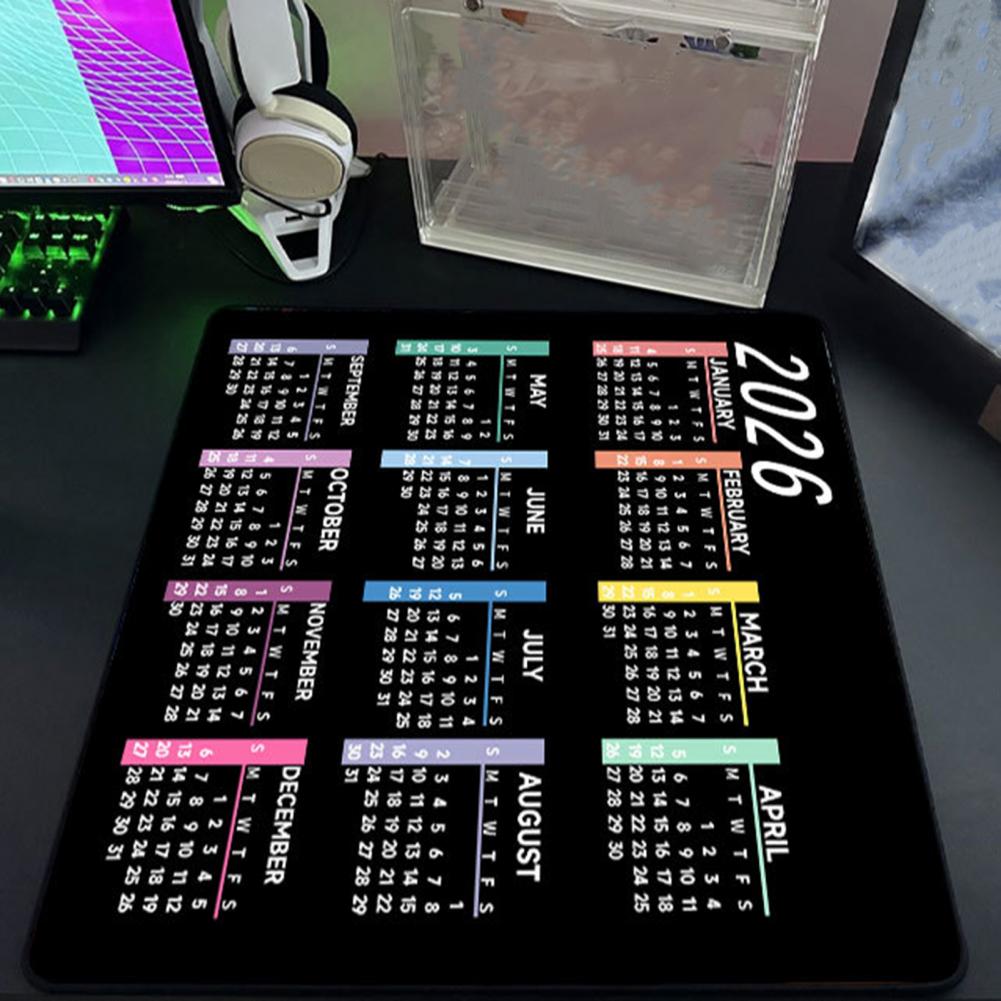 2026 Calendar Mouse Pad Waterp - Gaming Accessories Laptop ulasan dan harga