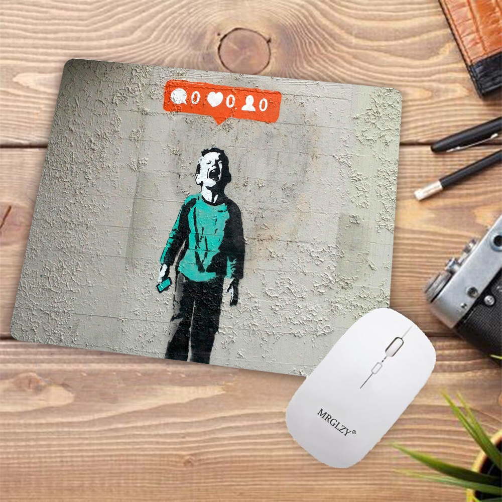 Hot Pad Office Bansky Street A - Gaming Accessories Companies ulasan dan harga