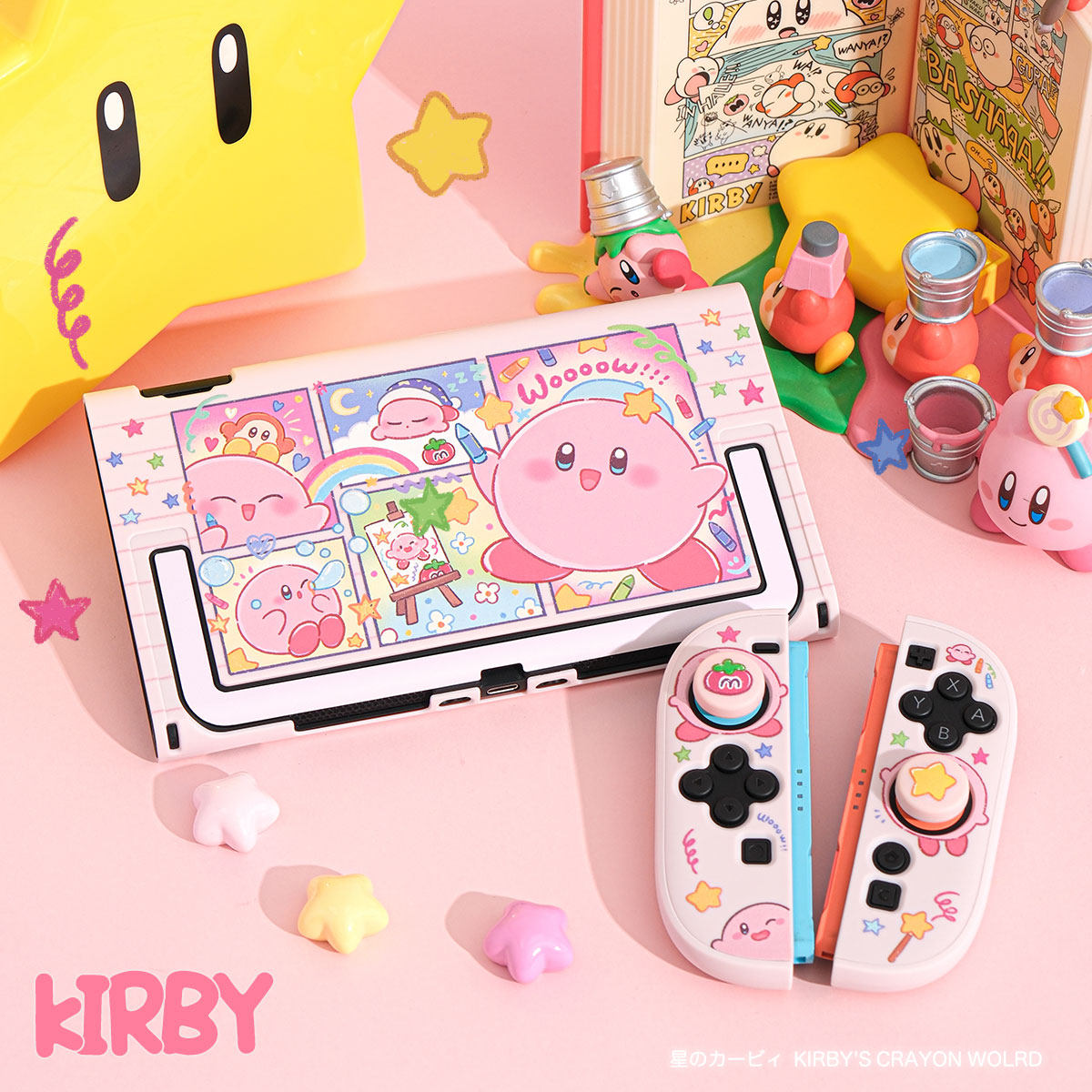 Kirby Switch 2 Gen Split Prote - Gaming Accessories For 8 Year Old ulasan dan harga