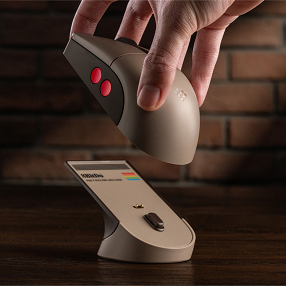 8BitDo Retro R8 Mouse - C64 Ed - Gaming Accessories Retro ulasan dan harga