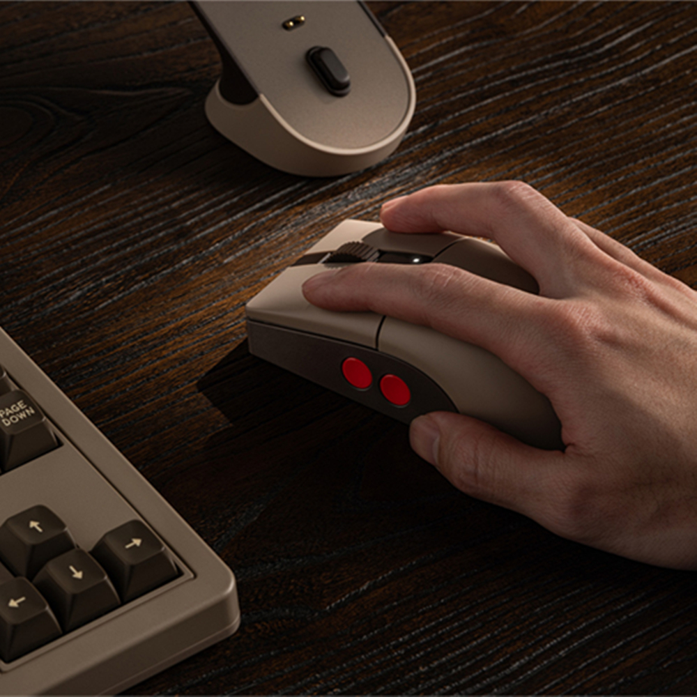 8BitDo Retro R8 Mouse - C64 Ed - Gaming Accessories Retro ulasan dan harga