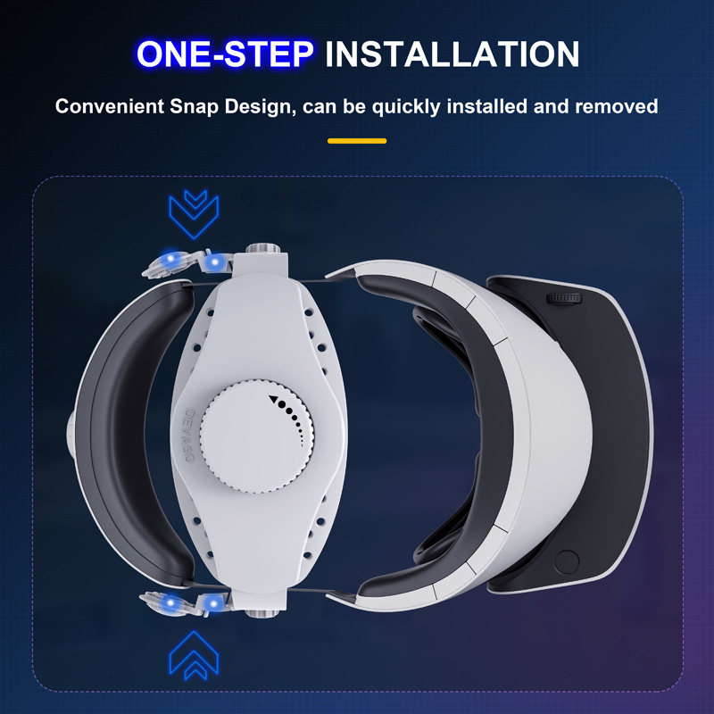 Adjustable Head Strap For PS V - Gaming Accessories Vr ulasan dan harga