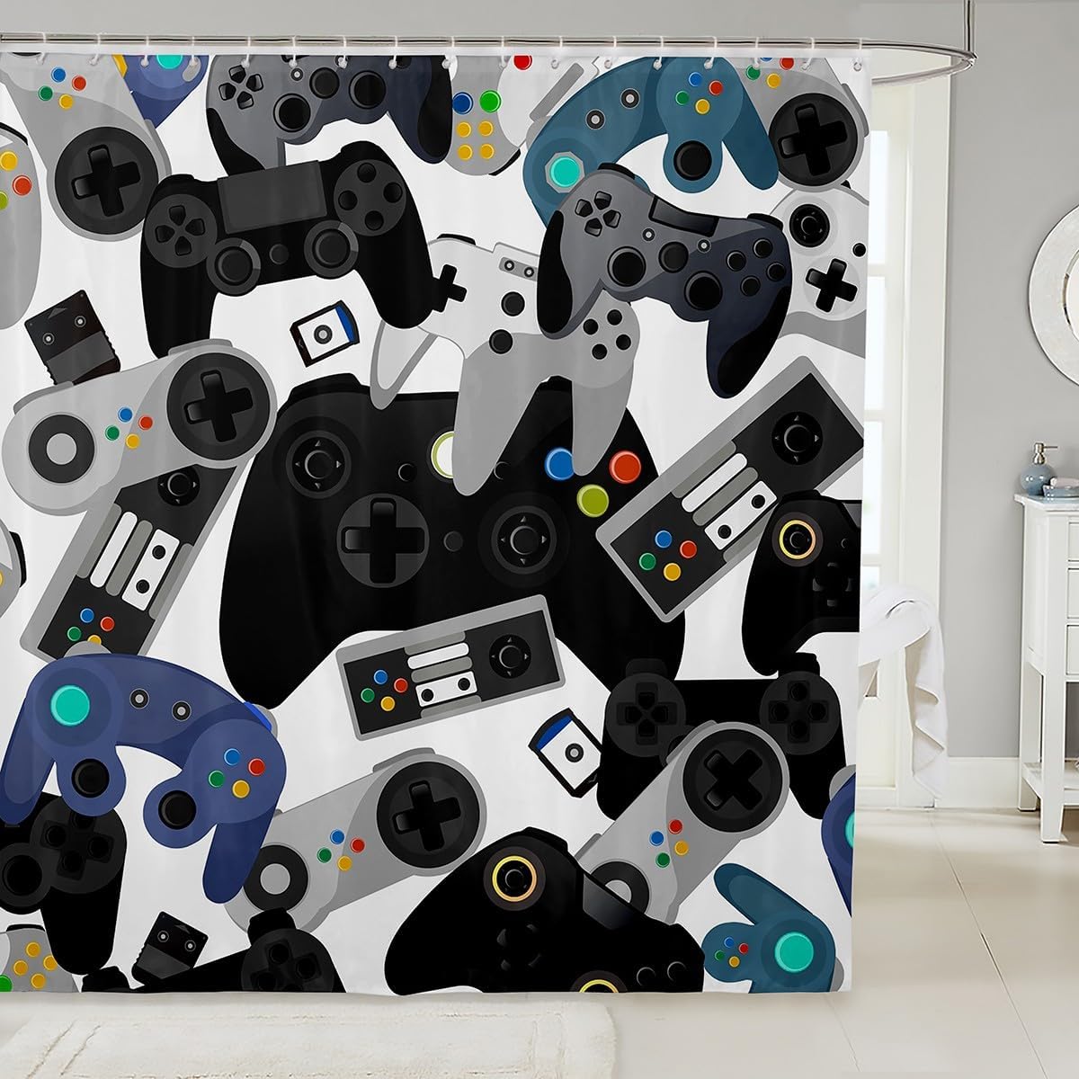 Castle Fairy Gamer Shower Curt - Gaming Accessories Boys ulasan dan harga