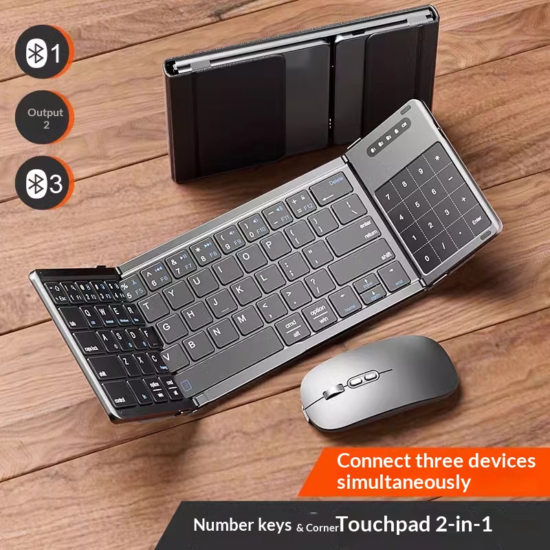 Mengzu Tri Fold Wireless Bluet - Gaming Accessories Laptop ulasan dan harga