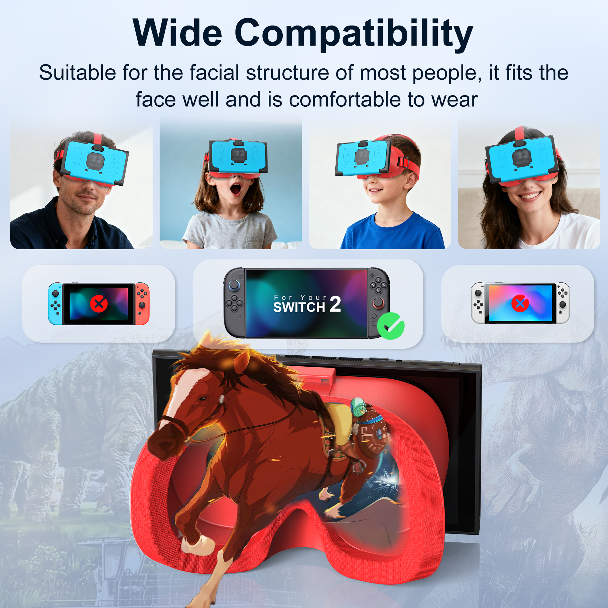Upgraded VR Headset for Ninten - Gaming Accessories Vr ulasan dan harga