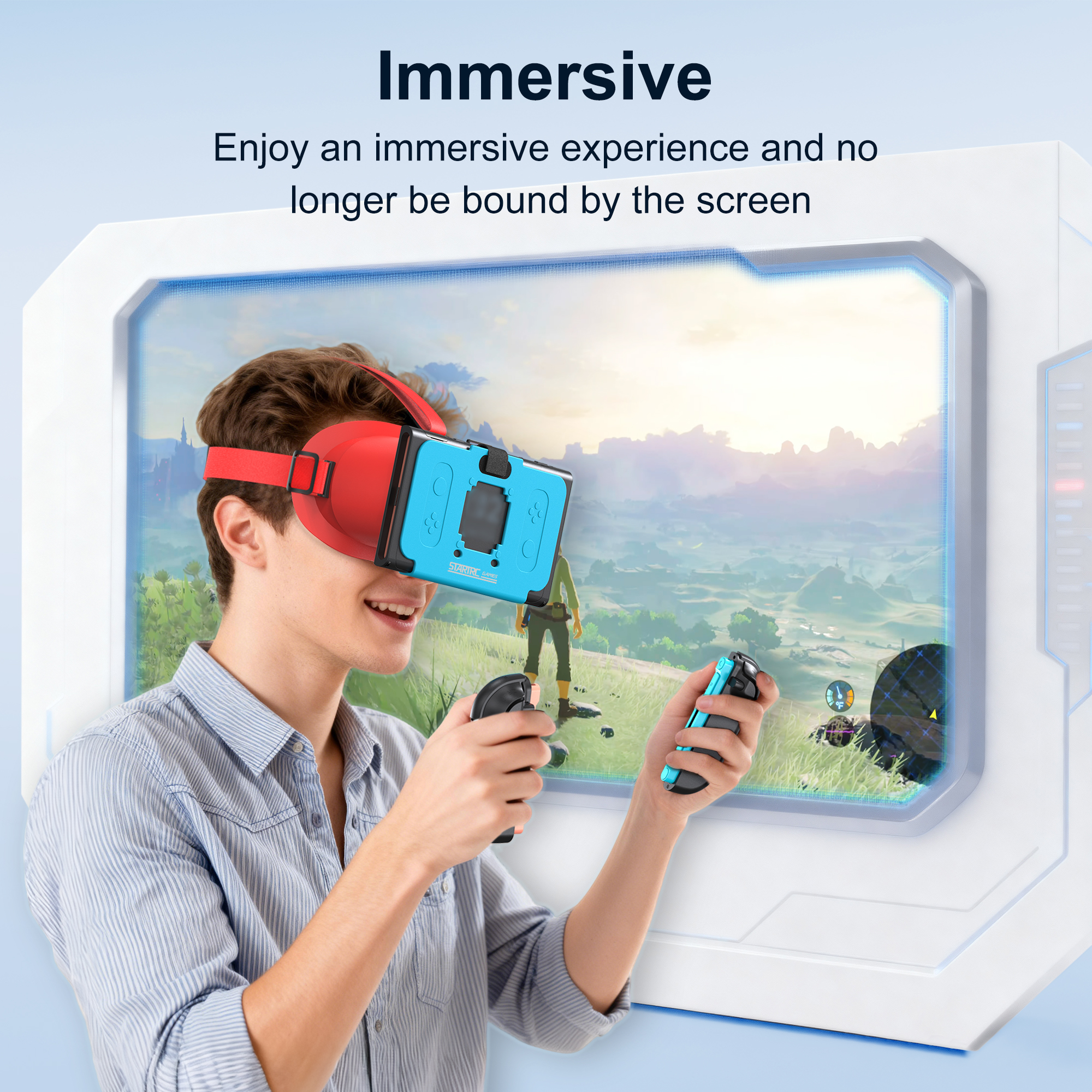 Upgraded VR Headset for Ninten - Gaming Accessories Vr ulasan dan harga