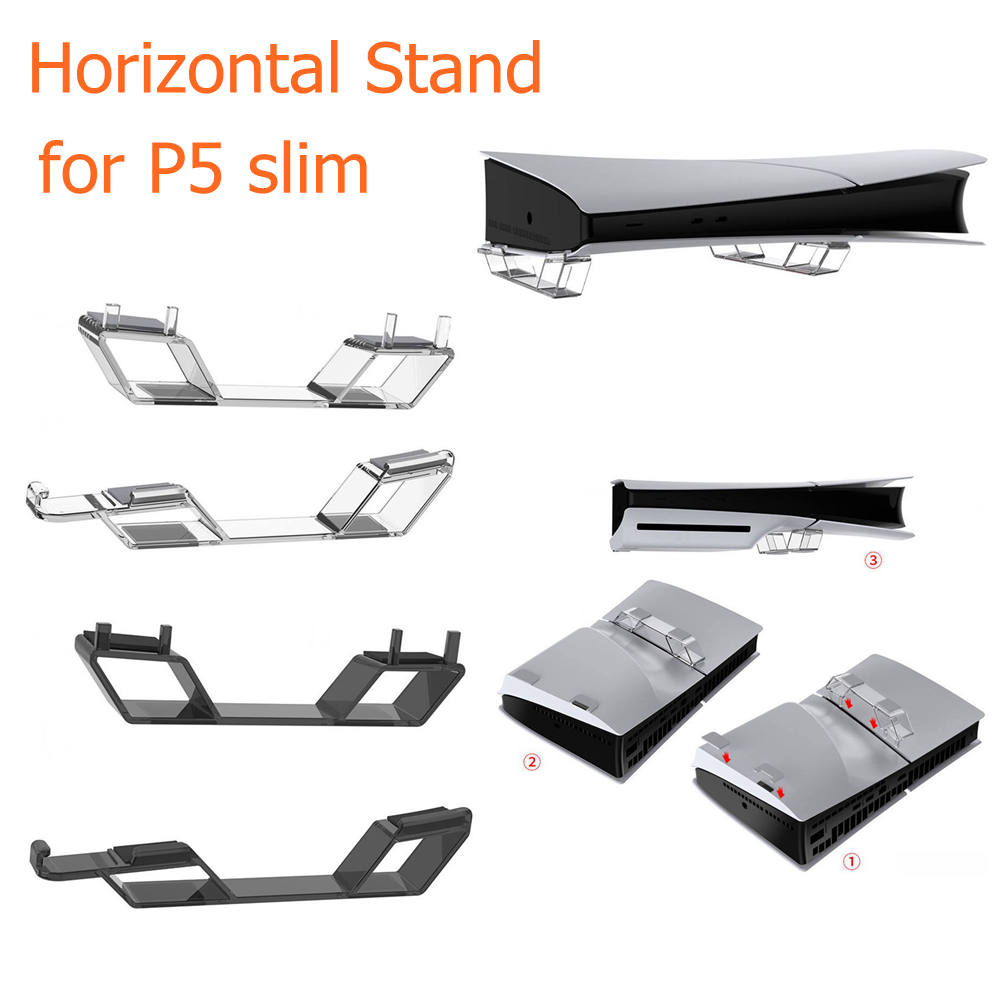 Horizontal Stand for PS5 Slim  - Gaming Handheld Accessories ulasan dan harga