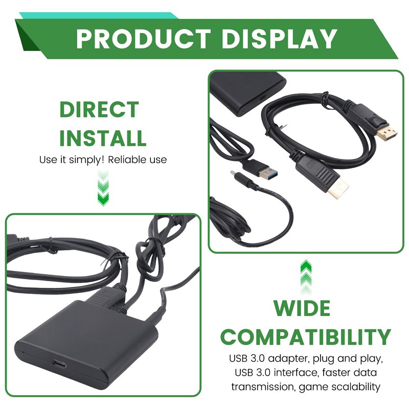 AA60-Adapter Power Kit Display - Gaming Accessories Vr ulasan dan harga