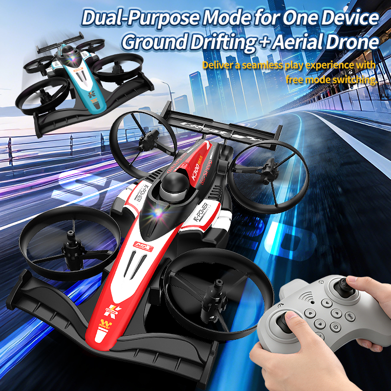 Mini RC Flying Car Transformab - Gaming Accessories Boys ulasan dan harga