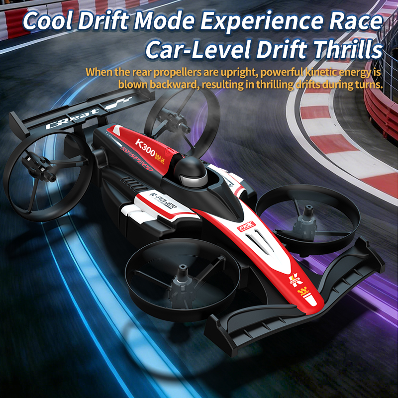 Mini RC Flying Car Transformab - Gaming Accessories Boys ulasan dan harga